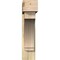 Ekena Millwork Imperial Block Rough Sawn Bracket w/ Offset Brace, Douglas Fir, 8"W x 34"D x 34"H BKT0806X34X34IMP05RDF - alternate 3